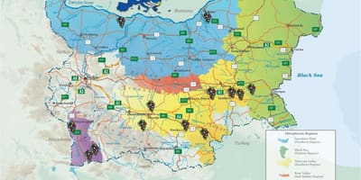 Mapa de lev viño