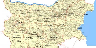 Bulgaria país mapa